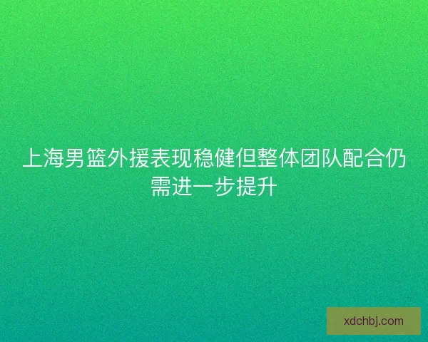 上海男篮外援表现稳健但整体团队配合仍需进一步提升